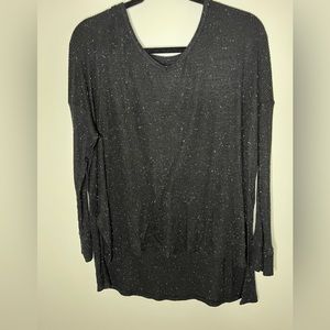 American Eagle long sleeve shirt, size M, color black